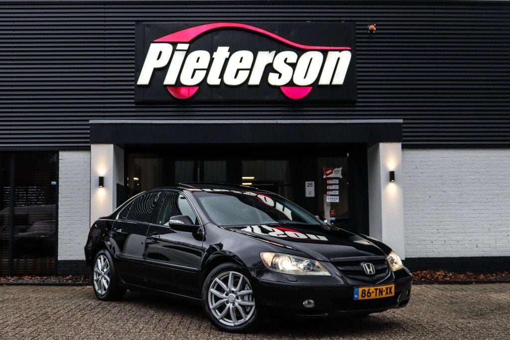 Honda Legend 3.5 V6 ORIGINEEL NL YOUNGTIMER PANO XENON LEDER, Automaat, 295 pk, Gebruikt, Zwart