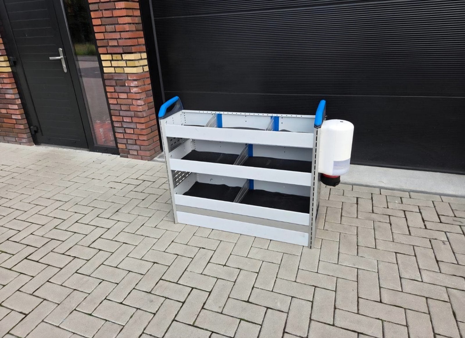 sortimo bedrijfswagen inrichting bedrijfswageninrichting, Ophalen