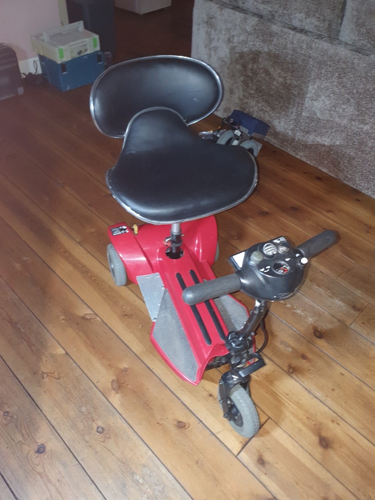 TEKOOP TRAVEL PAL opvouwbare scootmobiel 250euro!, Ophalen, Inklapbaar, Gebruikt