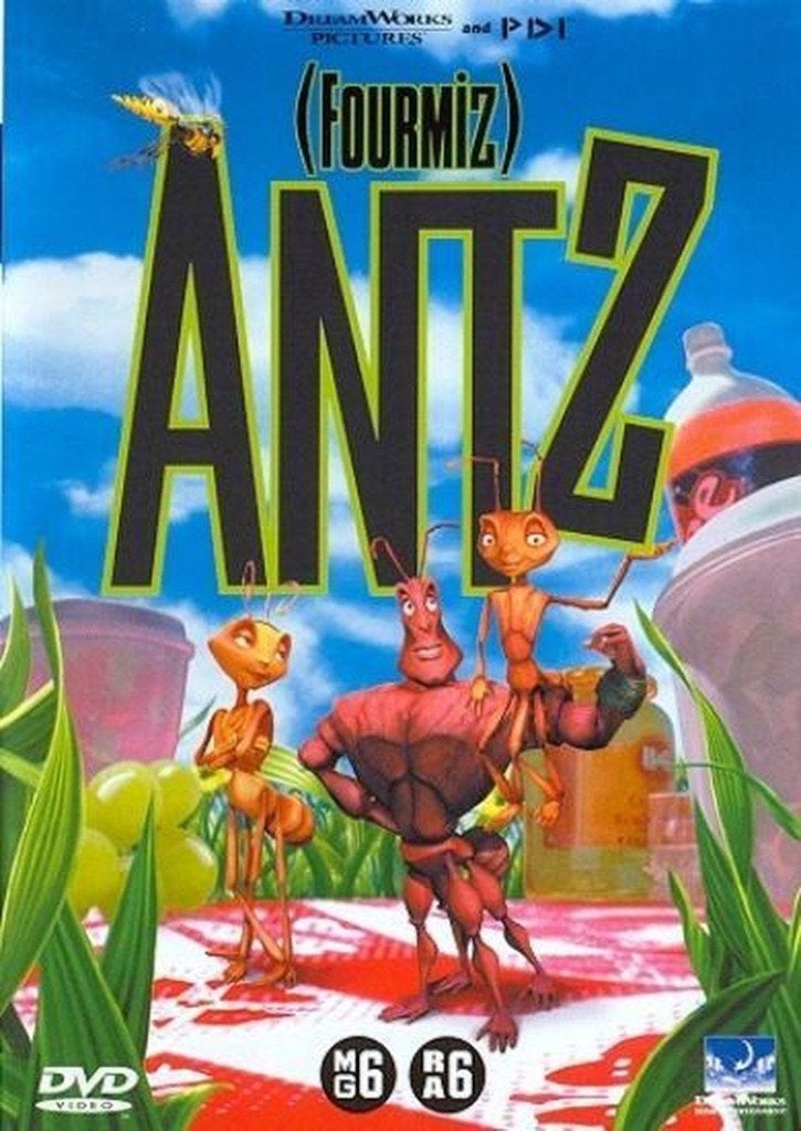 Antz, Cd's en Dvd's, Vanaf 6 jaar, Ophalen of Verzenden, Zo goed als nieuw, Amerikaans