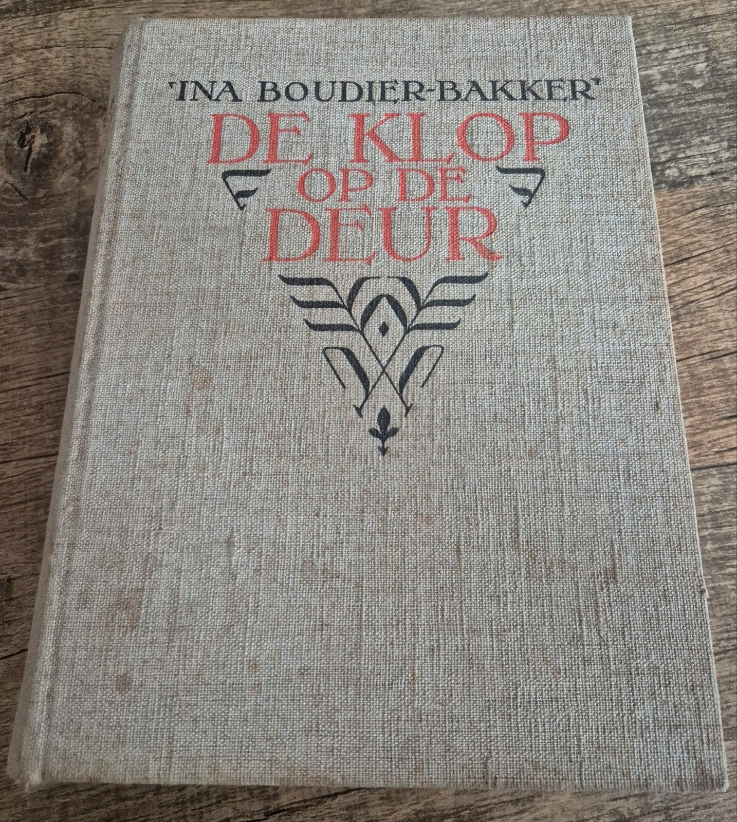 "De klop op de deur" door Ina Boudier-Bakker, 1931, Ophalen of Verzenden, Ina Boudier-Bakker