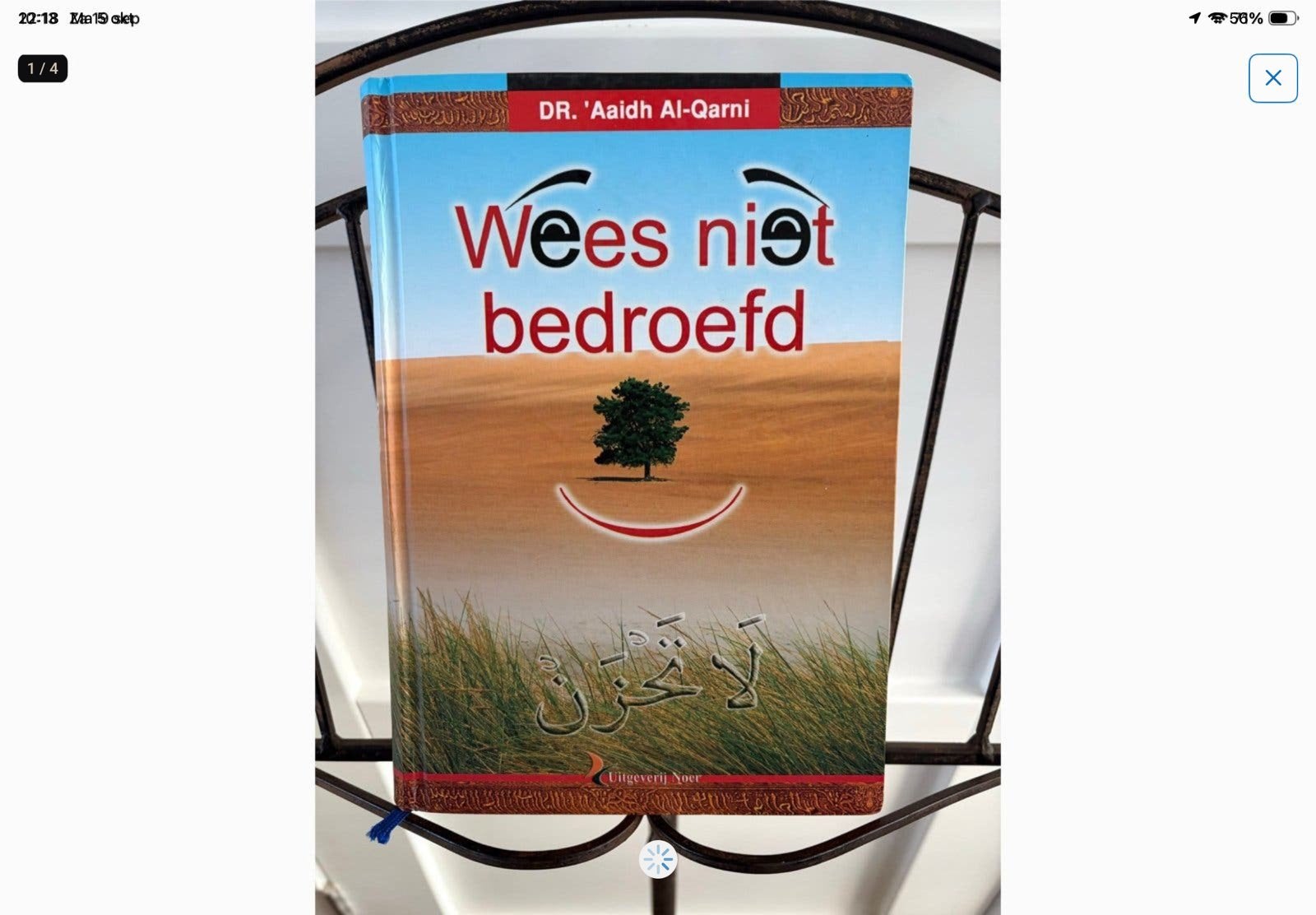 Wees niet bedroefd - Dr. 'Aaidh Al-Qarni, Ophalen of Verzenden, Zo goed als nieuw, Spiritualiteit algemeen, Achtergrond en Informatie