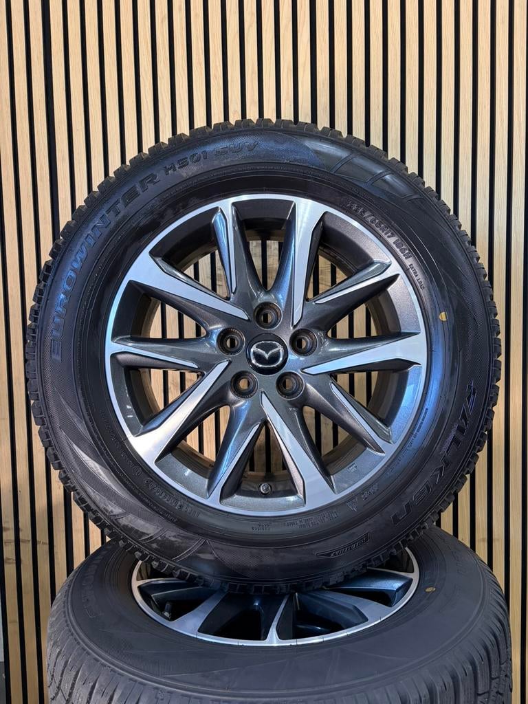 Originele 17” Mazda CX5 CX-5 Winterbanden Winterset 5X114.3, Auto-onderdelen, Banden en Velgen, Gebruikt, ., Banden en Velgen