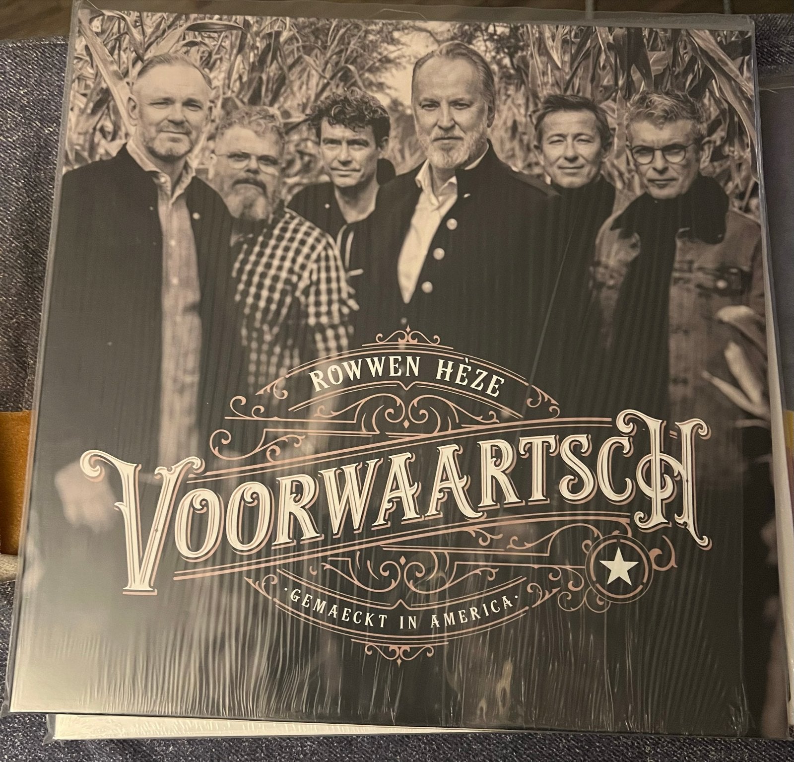 ✅ Rowwen Hèze - Voorwaartsch Ltd groen vinyl near mint, LP, Pop, Colored vinyl, Ophalen of Verzenden