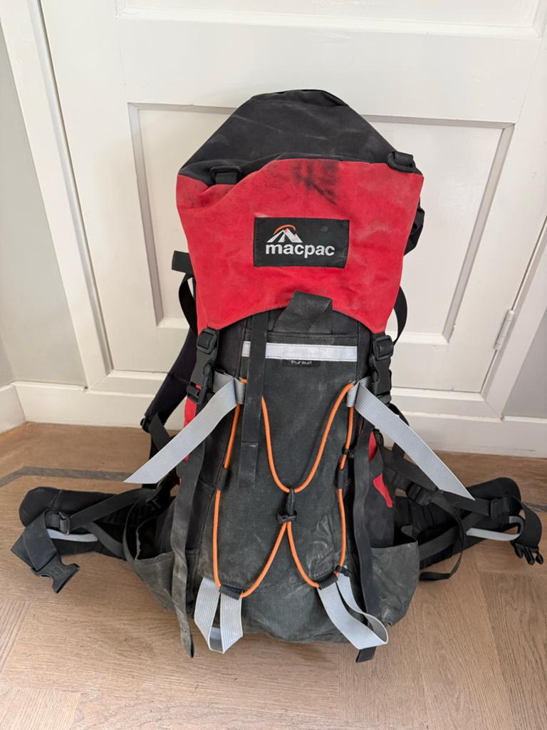 Macpac Pursuit 50L technische klimrugzak, Ophalen of Verzenden, Zo goed als nieuw, Rugzak