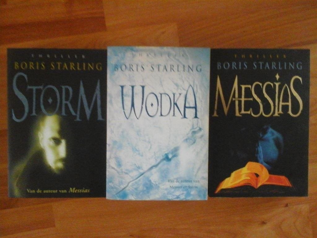 T16-2x boris starling-losse verkoop, Boeken, Thrillers, Nieuw, Ophalen of Verzenden