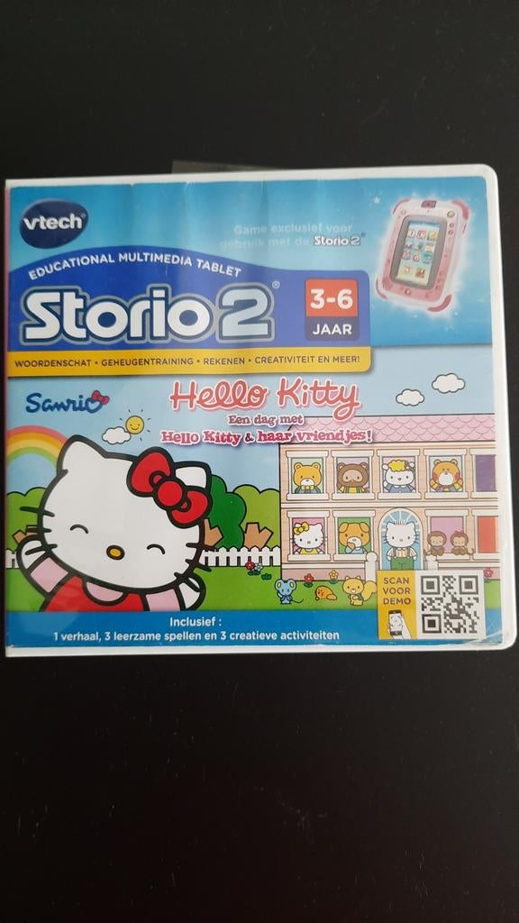 VTech Storio 2 Hello Kitty game - 3-6 jaar, Ophalen of Verzenden