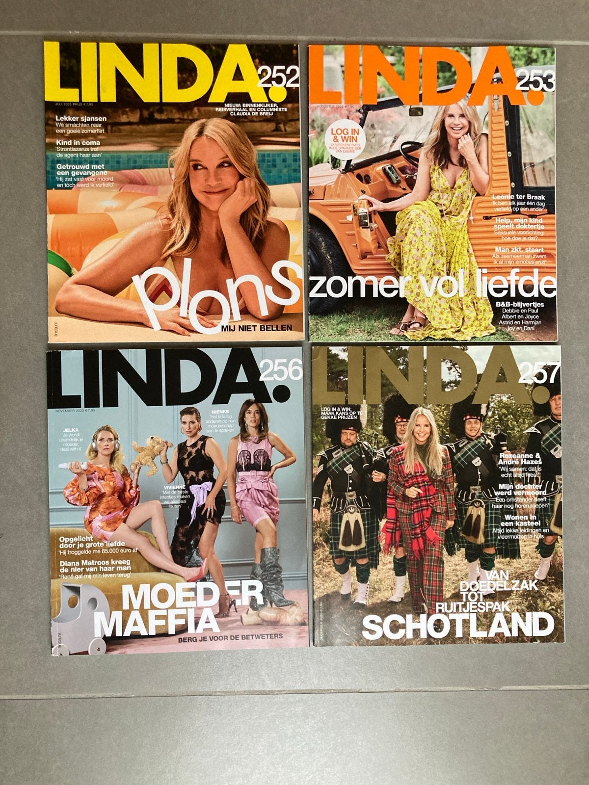 LINDA. Tijdschriften - Diverse edities, Ophalen of Verzenden, Zo goed als nieuw, Damesbladen