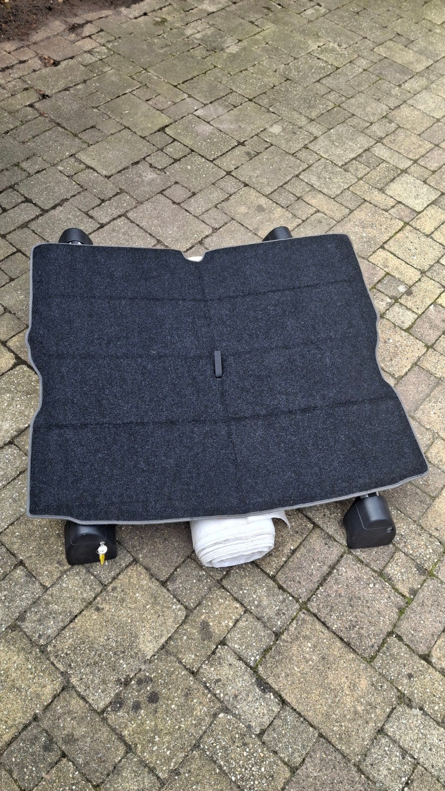 Originele kofferbakmat en dakdragers Opel Zafira B., Ophalen, Zo goed als nieuw