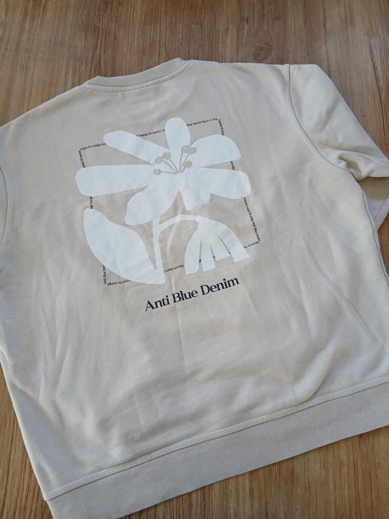 Anti Blue Denim Trui XXL Beige - Zeer Goede Staat, Kleding | Heren, Truien en Vesten, Ophalen of Verzenden, Zo goed als nieuw