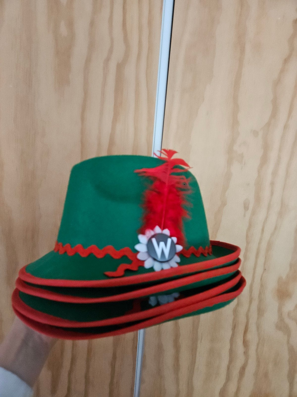 Oktoberfest hoedjes in zeer goede staat, Ophalen of Verzenden, Zo goed als nieuw, One size fits all, Hoed