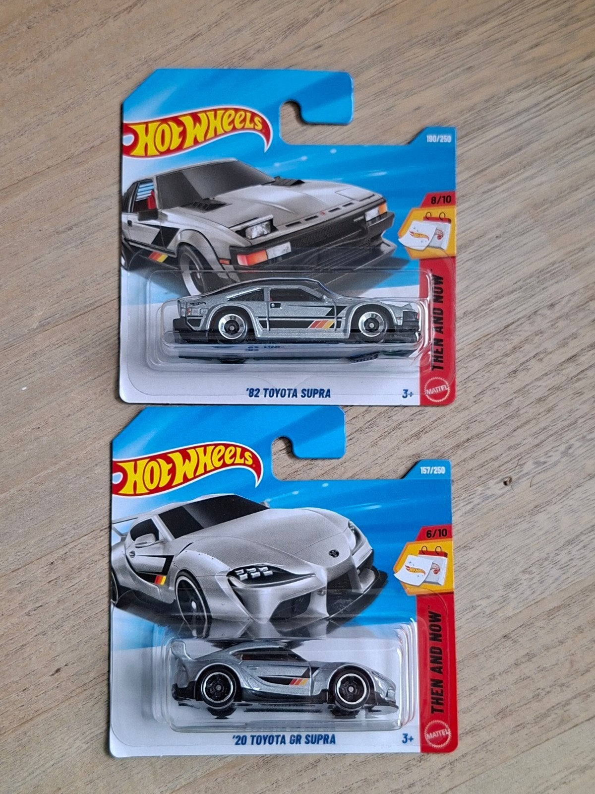 Hot Wheels '82 Toyota Supra & '20 Toyota GR Supra set, Ophalen of Verzenden, Nieuw