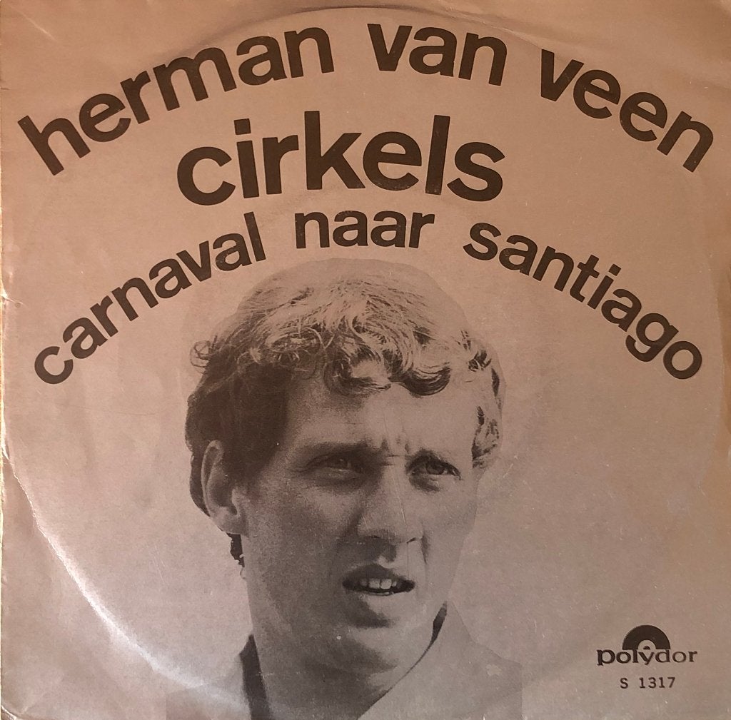 1969	Herman Van Veen	Cirkels, Fotohoes, 7 inch, Ophalen of Verzenden, Zo goed als nieuw