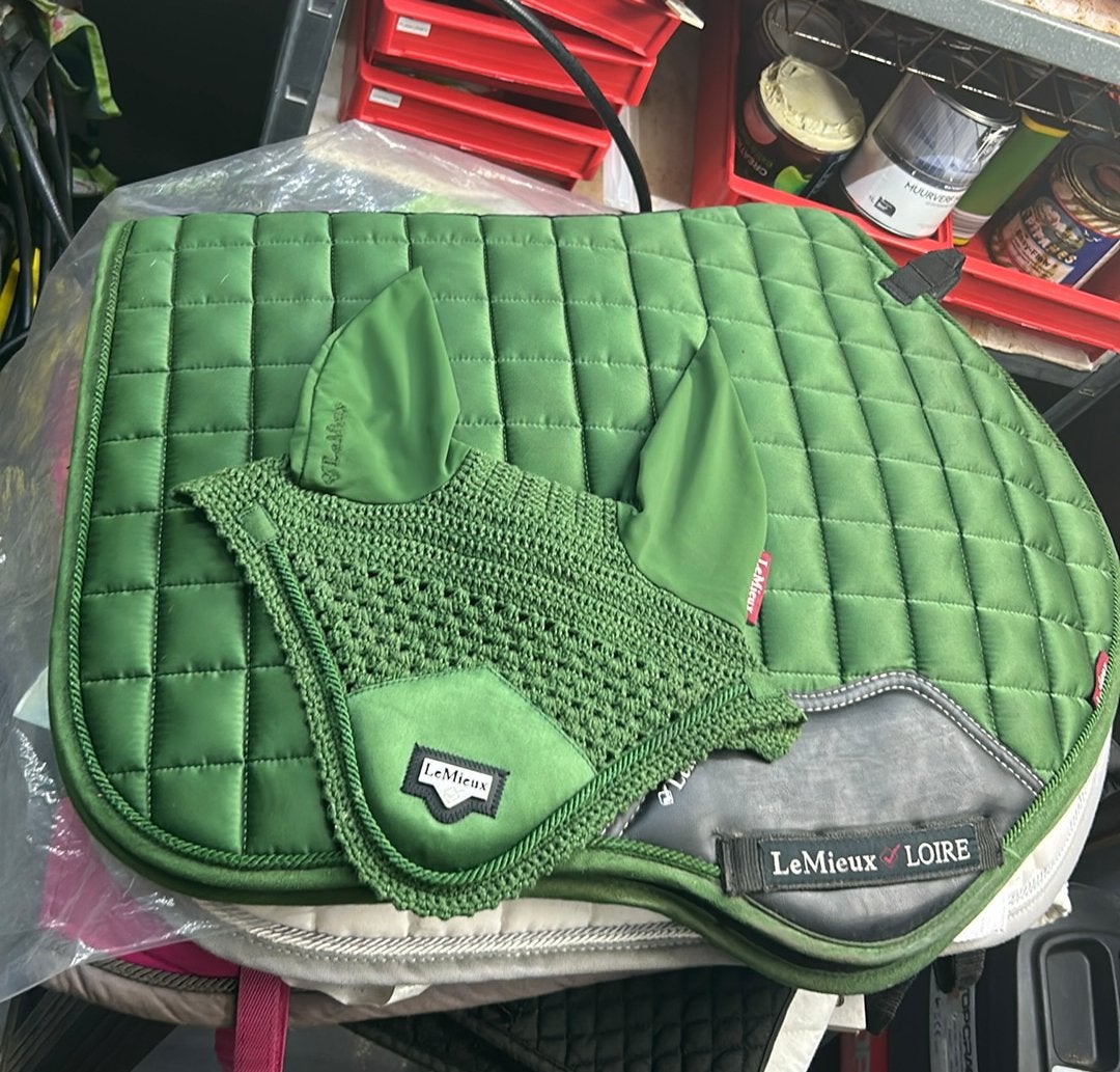 Lemieux hunter green set, Dieren en Toebehoren, Full (L), Gebruikt, Ophalen of Verzenden, Groen