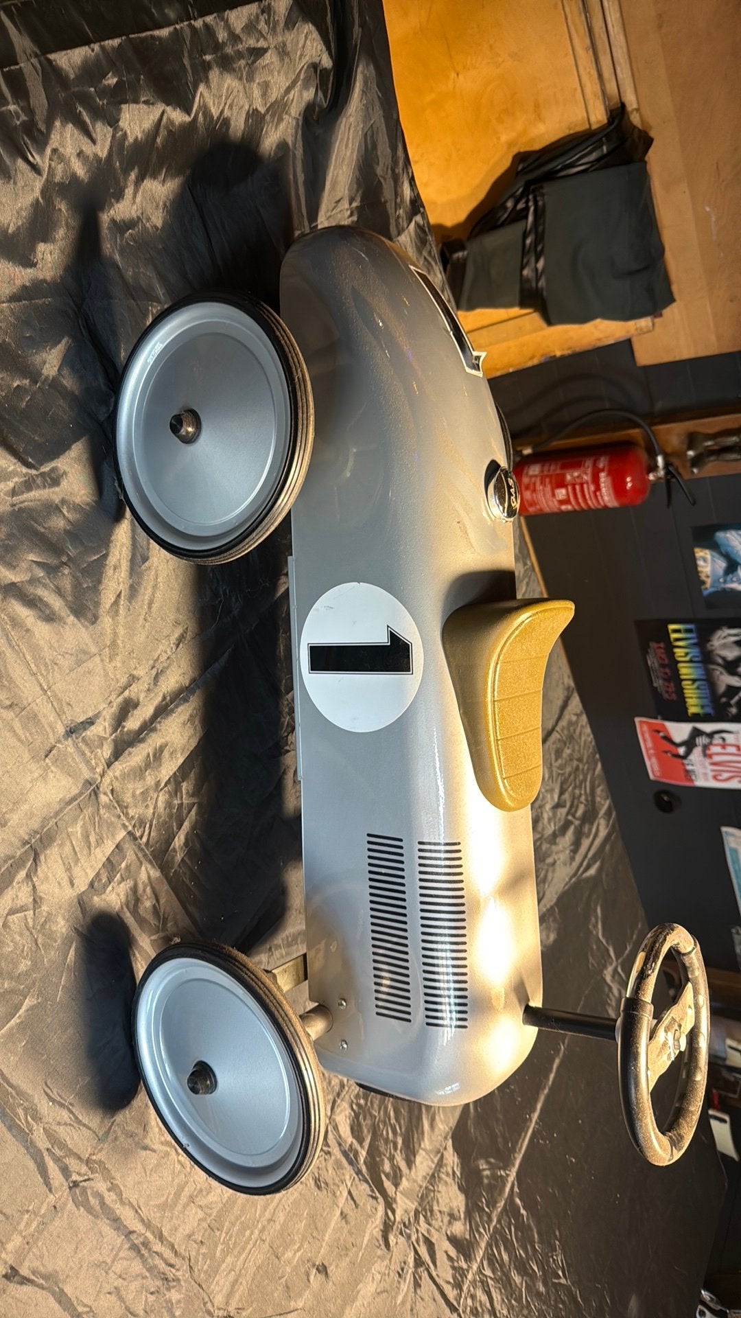 Loopauto retro look, Ophalen, Zo goed als nieuw, Overige merken