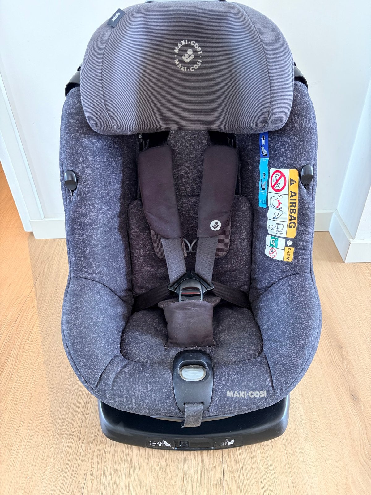 Maxi-Cosi AxissFix autostoel met Isofix, Ophalen, 0 t/m 18 kg, Verstelbare rugleuning, Zo goed als nieuw