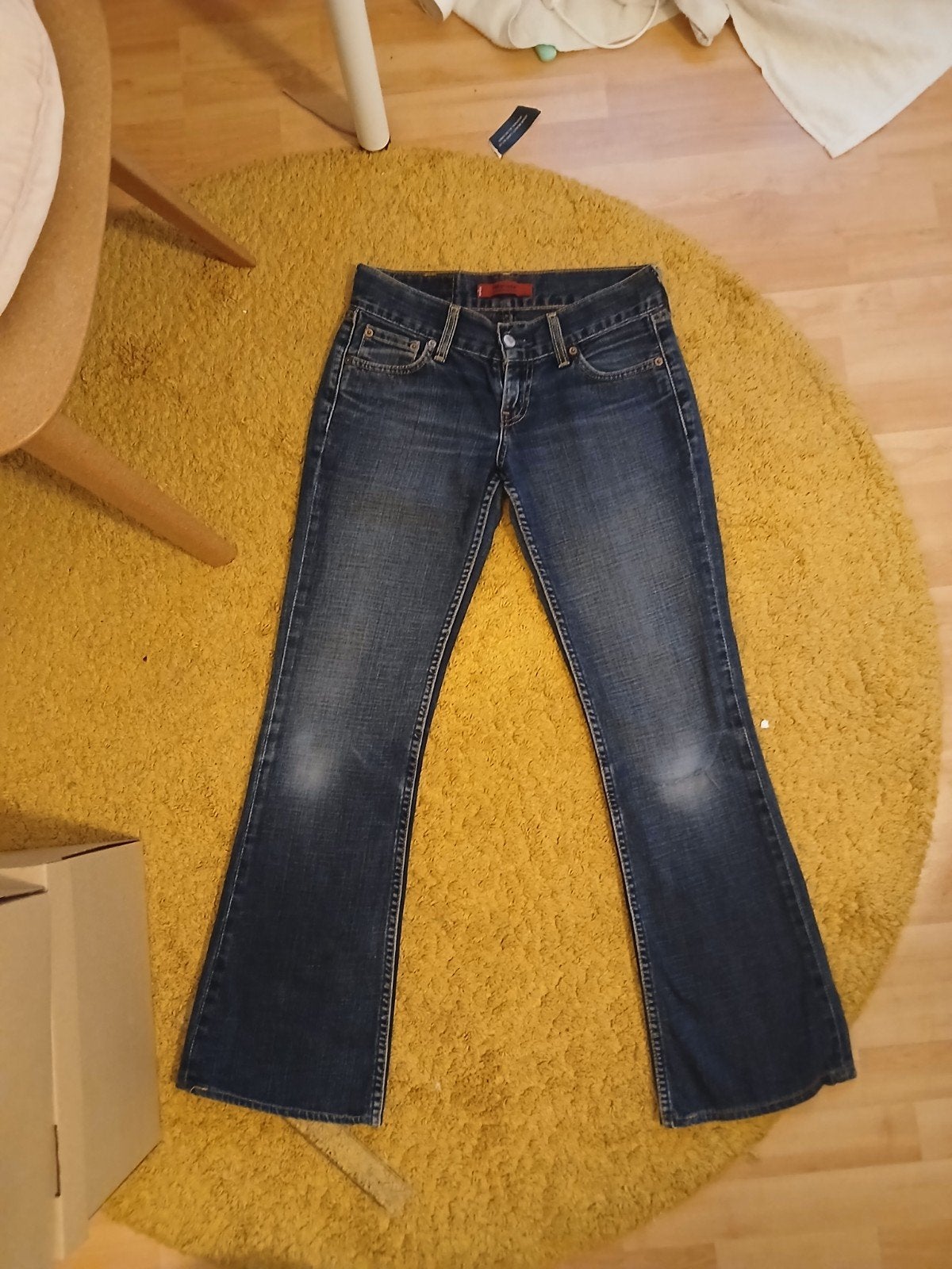 Vintage Levi's 2004, Kleding | Dames, Ophalen, Blauw, W28 - W29 (confectie 36), Gedragen