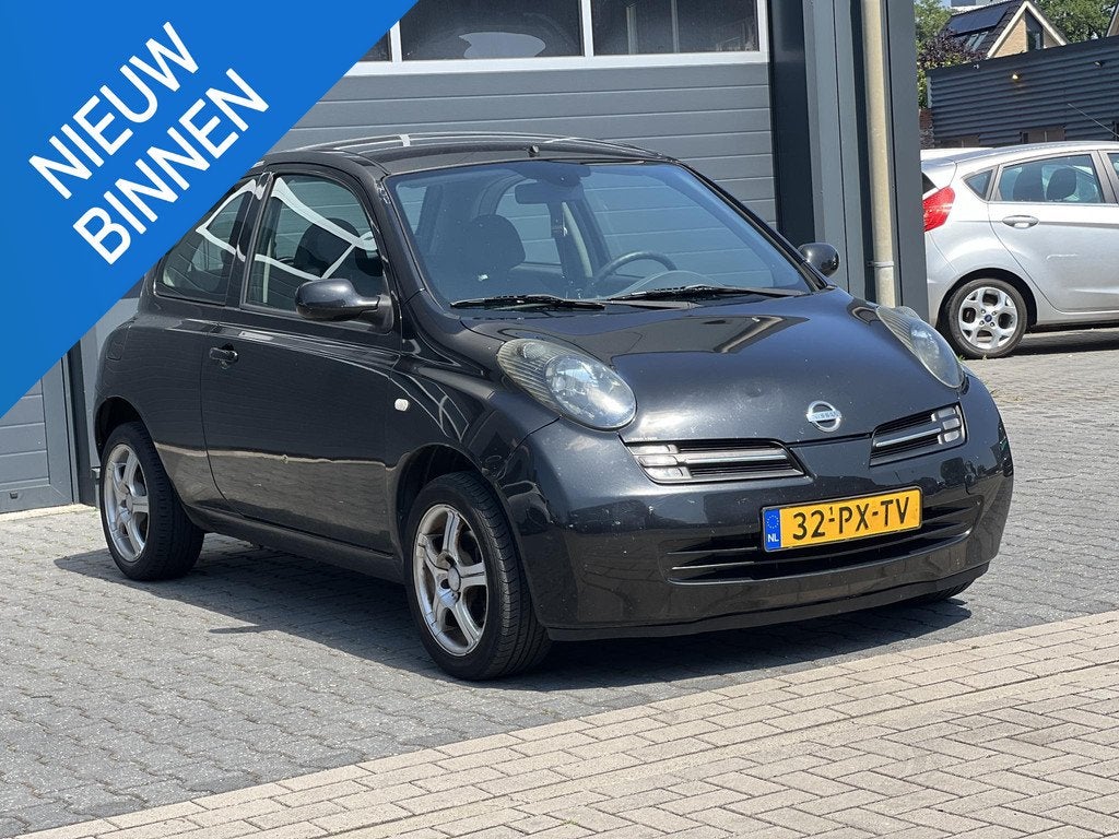 Nissan Micra 1.2 e-Vision *SPORTVELG*APK 2027 MAART, Auto's, Nissan, Voorwielaandrijving, Stof, Gebruikt, 31 €/maand