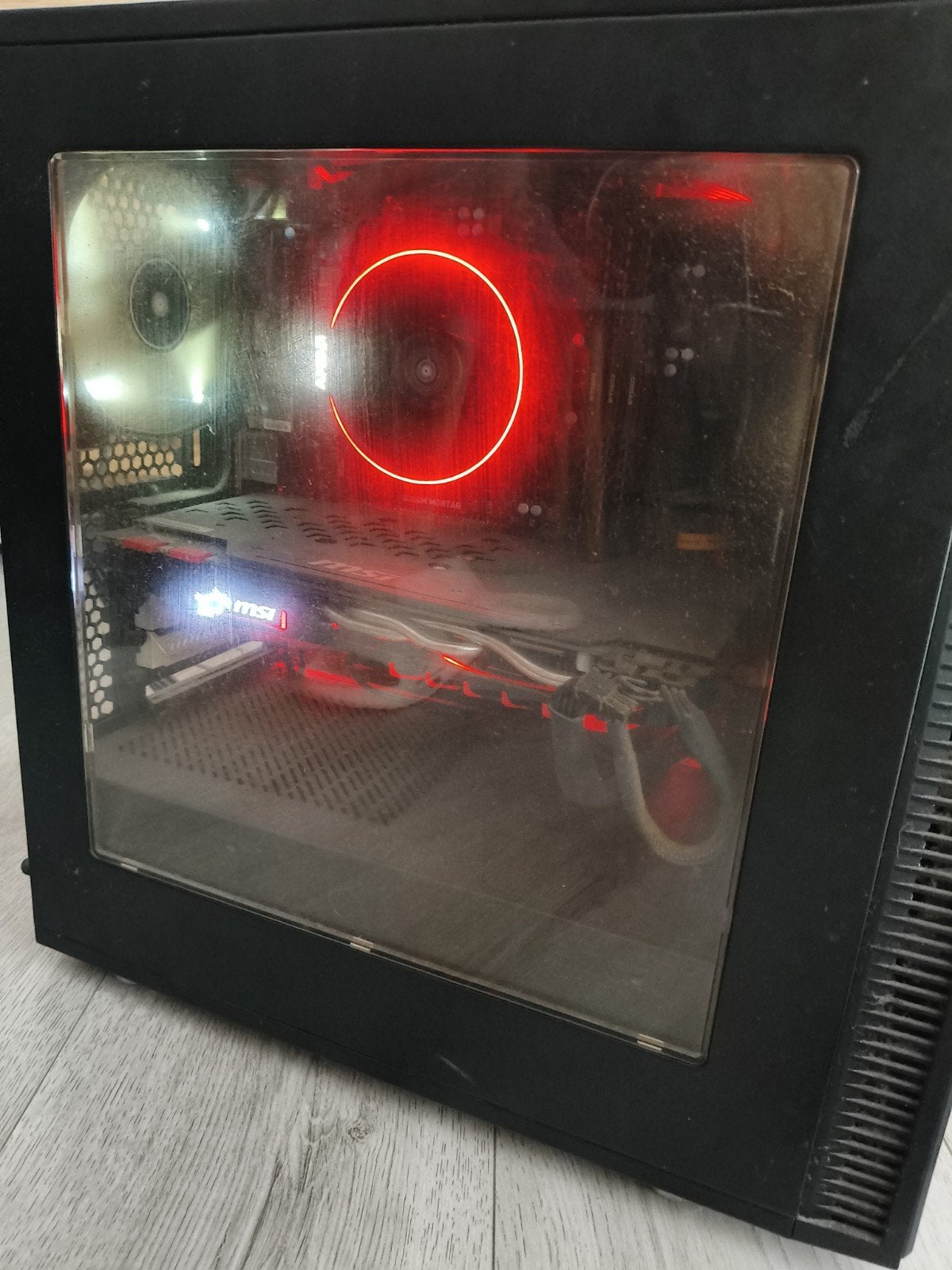 MSI Game PC - GTX 1080, Ryzen 7, SSD, Gebruikt, MSI, 8 GB, Ophalen of Verzenden