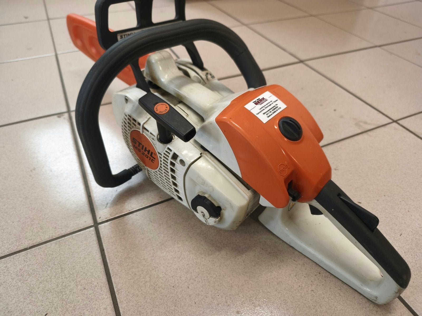 Stihl kettingzaag MS 201 C, Ophalen, Gebruikt, Overige soorten, Stihl