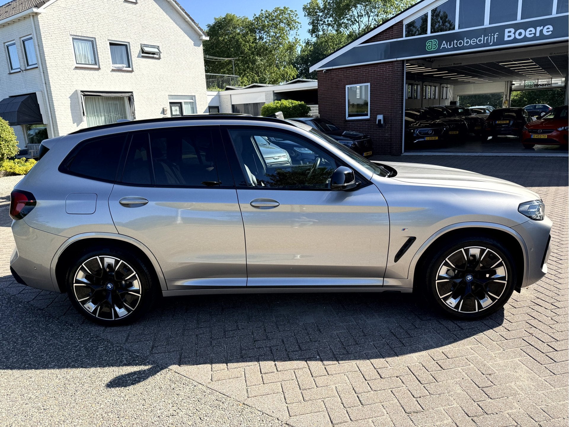 BMW iX3 High Executive M-Sport 80 kWh SOH 92.9%, Vol Opties!, Automaat, Achterwielaandrijving, Gebruikt, 750 kg