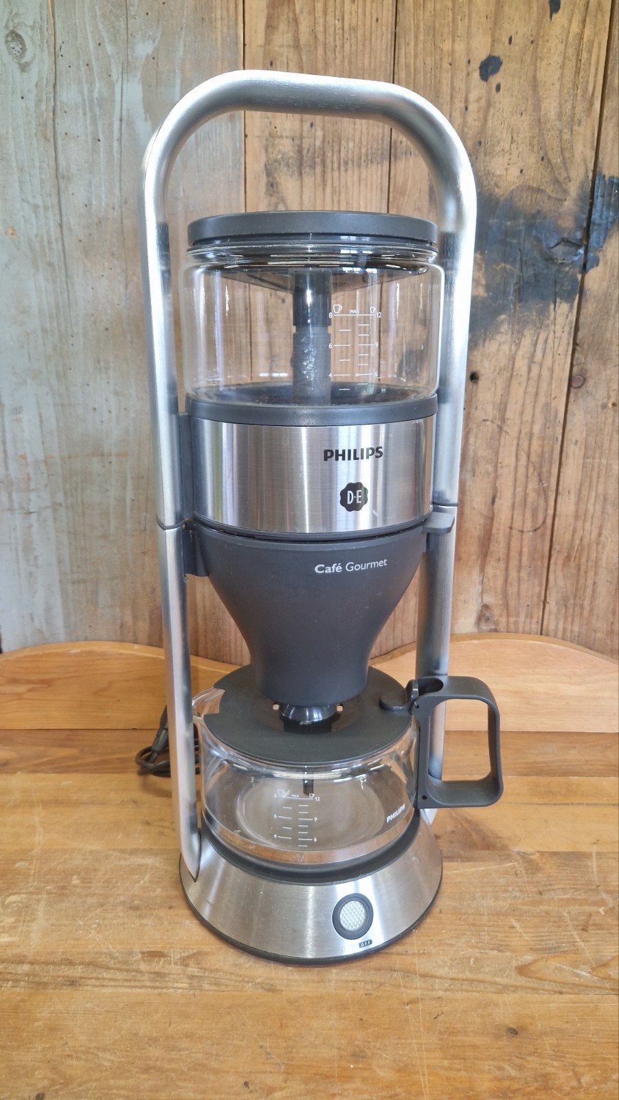 Philips Café Gourmet - Douwe Egberts, 10 kopjes of meer, Ophalen of Verzenden, Zo goed als nieuw, Koffiemachine