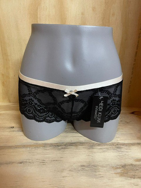 Heidi klum brazilian maat s en L model madeline, Verzenden, Zwart, Broekje of Short