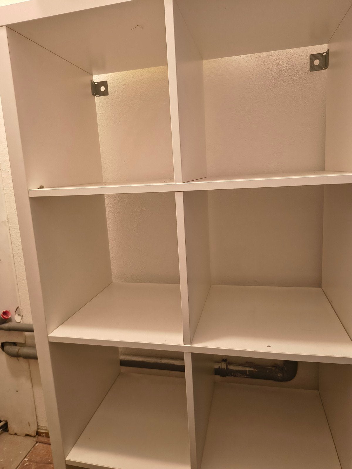 IKEA vakkenkast (kallax/expedit) met 8 vakken - Wit, Huis en Inrichting, Ophalen, Met plank(en), Gebruikt, 100 tot 150 cm