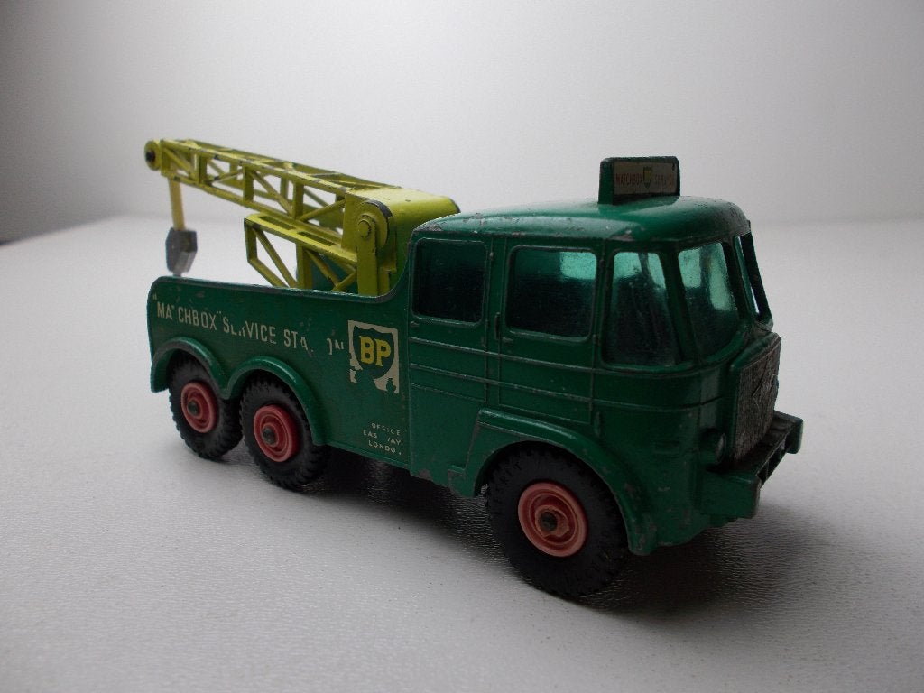 1963 Matchbox King Size No 12 BP FODEN BREAKDWON TRACTOR (B)