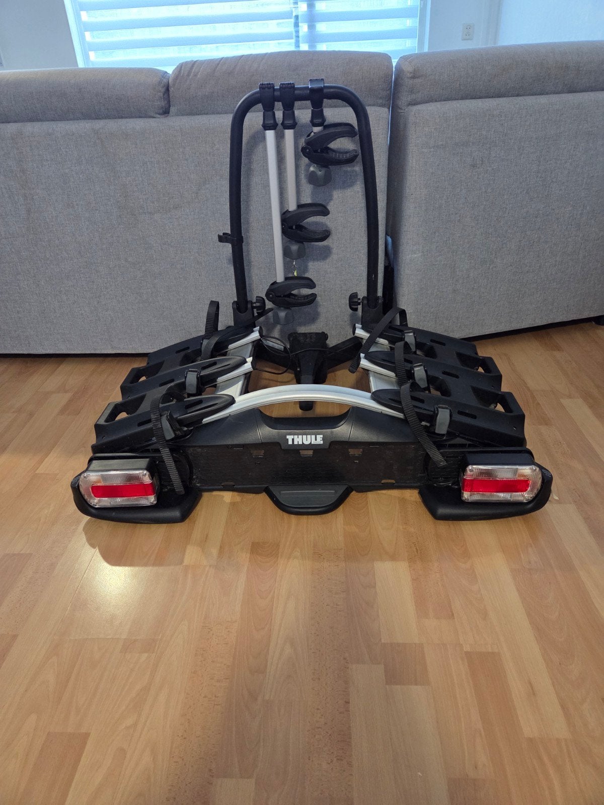 Thule VeloCompact 927 fietsendrager voor 3 fietsen, Auto diversen, Ophalen, 3 fietsen of meer, Zo goed als nieuw, Trekhaakdrager