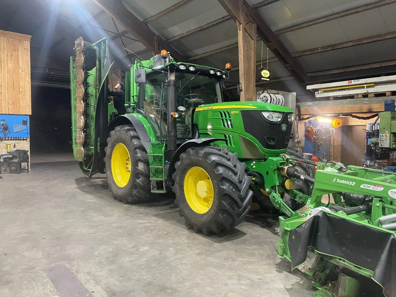 John Deere 6170R (bj 2012), Zakelijke goederen, Gebruikt, Meer dan 160 Pk, John Deere, 5000 tot 7500