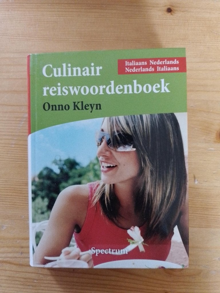 Culinair reiswoordenboek Italiaans   Onno Kleyn, Boeken, Woordenboeken, Onno Kleyn, Overige uitgevers, Ophalen of Verzenden, Zo goed als nieuw