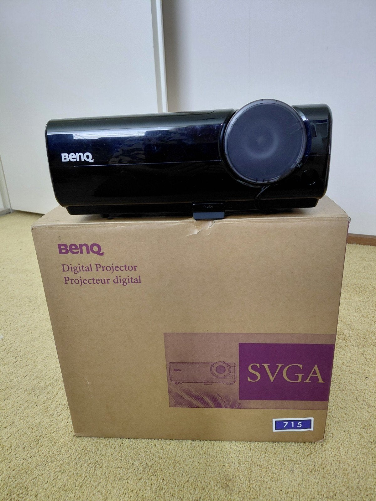 BenQ MS510/MX511 Digitale Projector met SVGA Resolutie, Gebruikt, DLP, Overige resoluties, BenQ