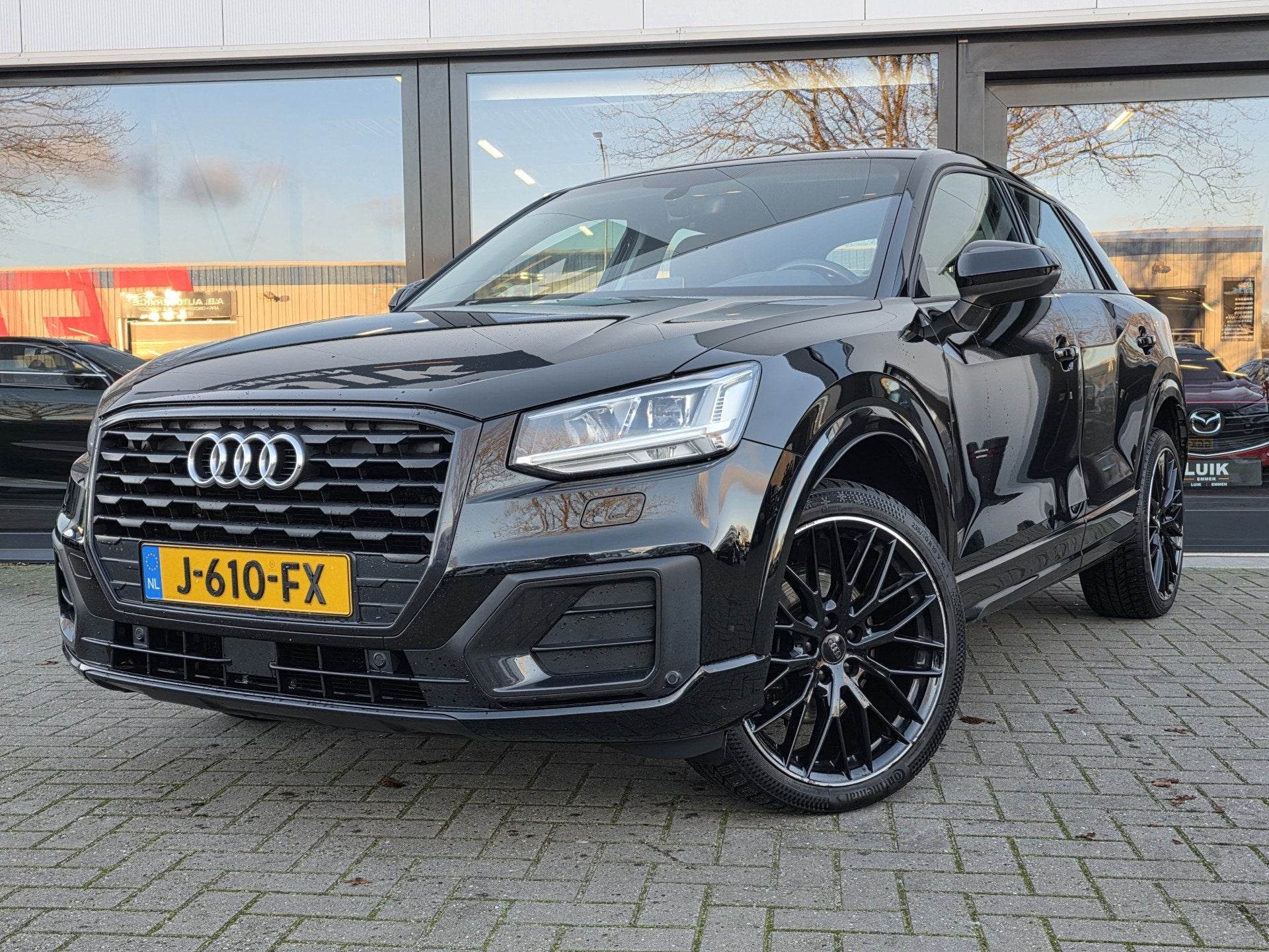 Audi Q2 35 TFSI Automaat epic + S-LINE + LED + NAVI + LM VEL, Auto's, Dealer onderhouden, Stof, 4 cilinders, 150 pk