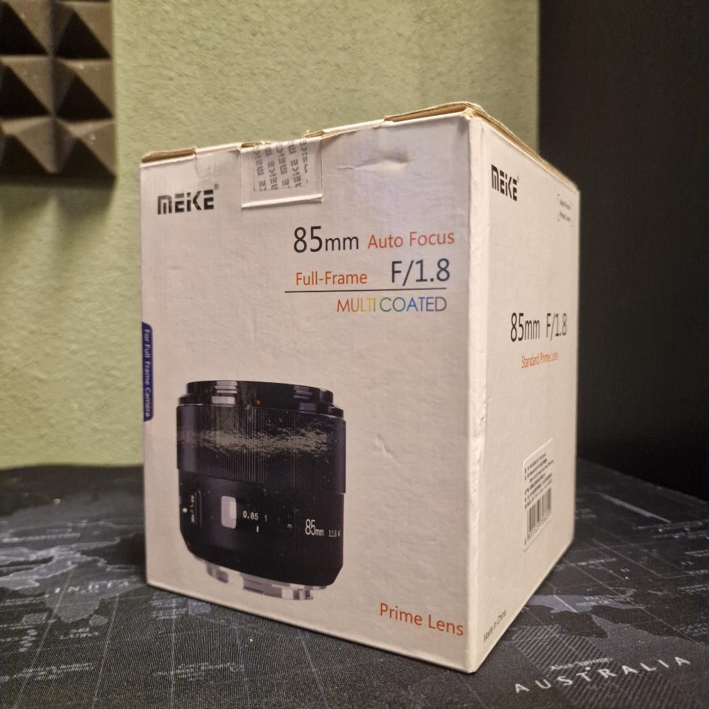 Meike 85mm f/1.8 AF Canon EF-mount objectief, Ophalen, Nieuw, Telelens