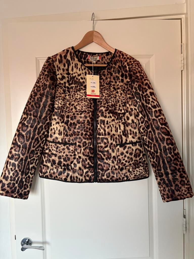 Tijger jas nieuw met prijskaartje, Kleding | Dames, Maat 38/40 (M), Zwart, Nieuw, Ophalen of Verzenden