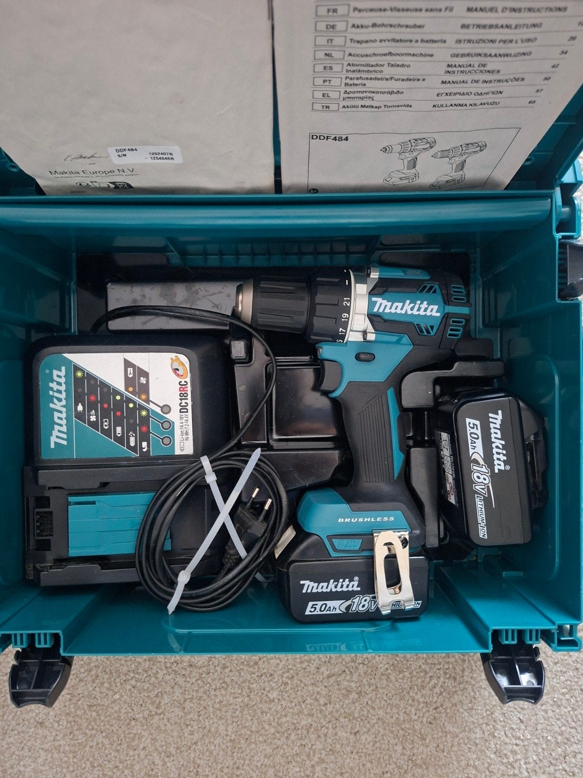 Makita DDF484, Ophalen, Nieuw, Boor- en Schroefmachine