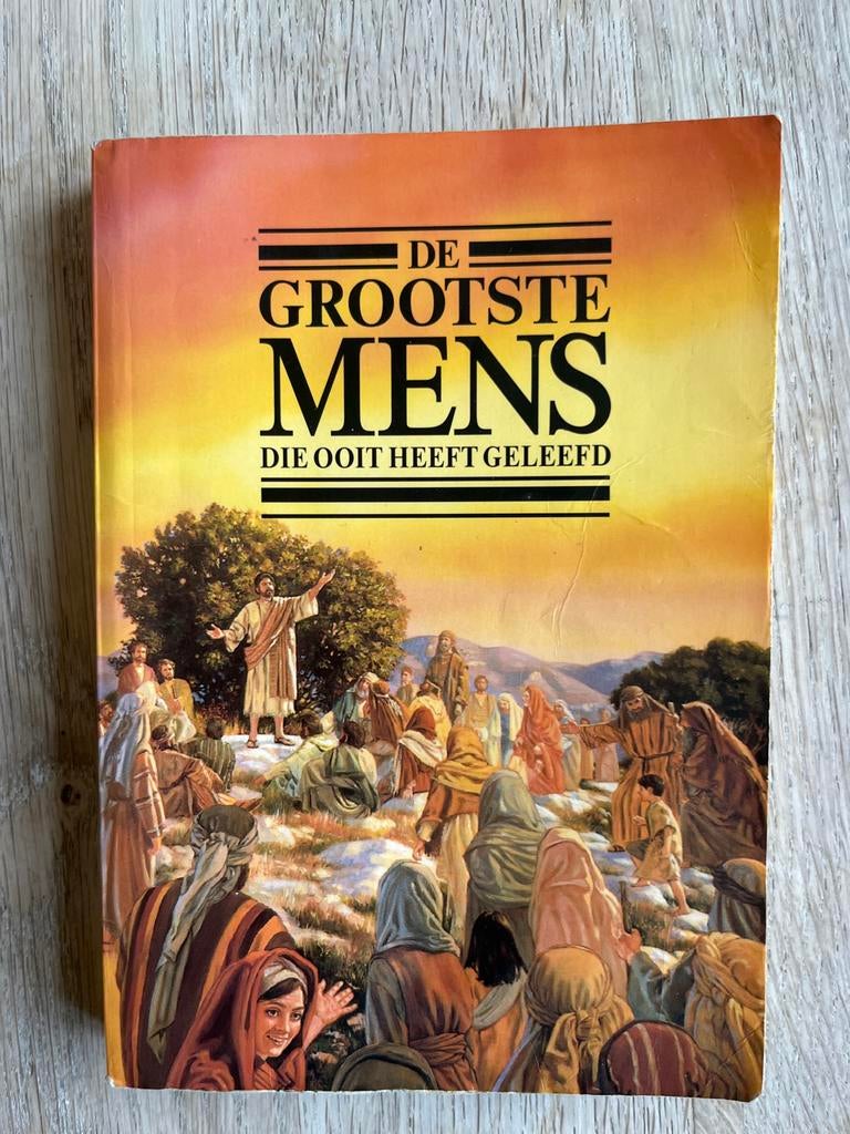 De Grootste Mens Die Ooit Heeft Geleefd - Bijbelboek, Ophalen of Verzenden, Zo goed als nieuw
