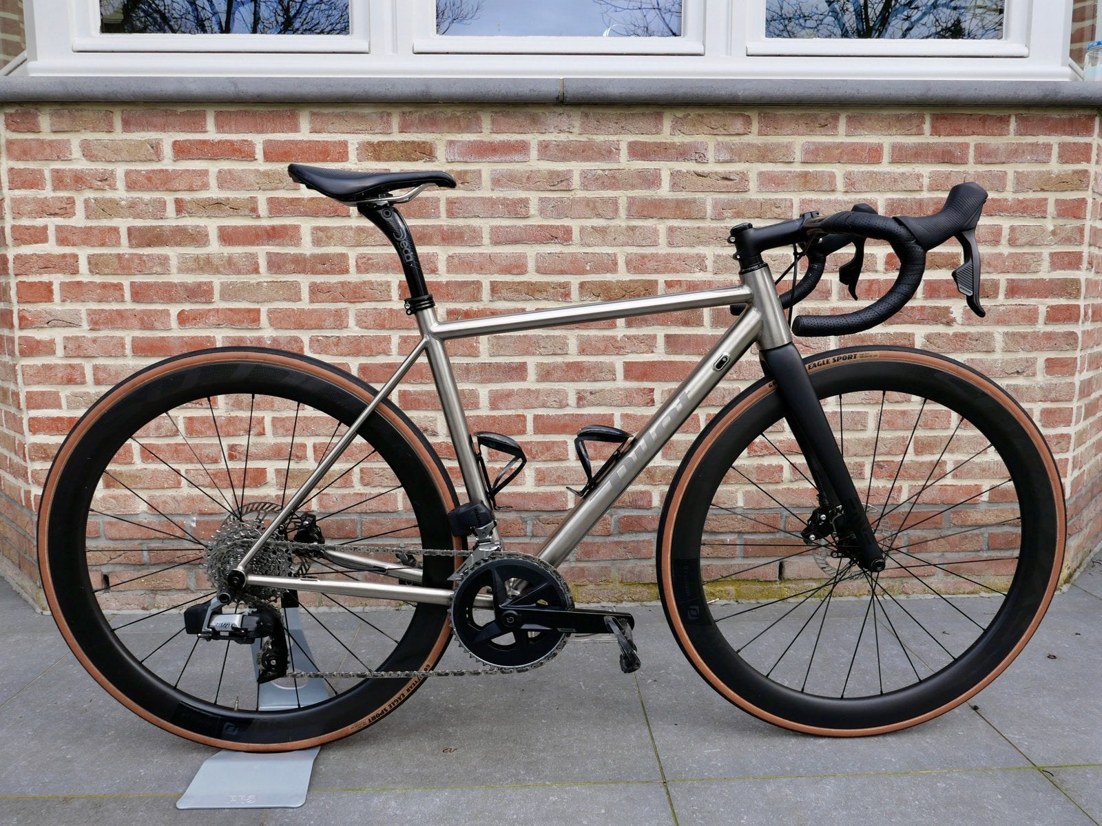 Pilot Celes Titanium SRAM Rival AXS maat 51, 49 tot 53 cm, Zo goed als nieuw, Meer dan 20 versnellingen, Overige merken