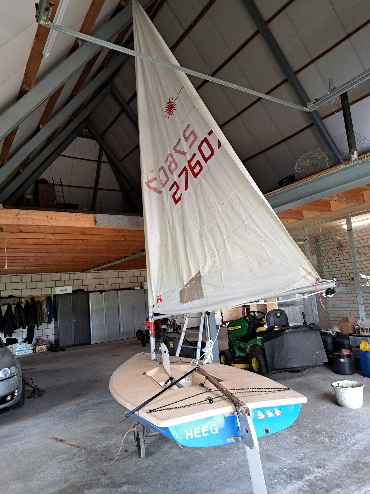 Laser zeilboot, Ophalen of Verzenden, Gebruikt