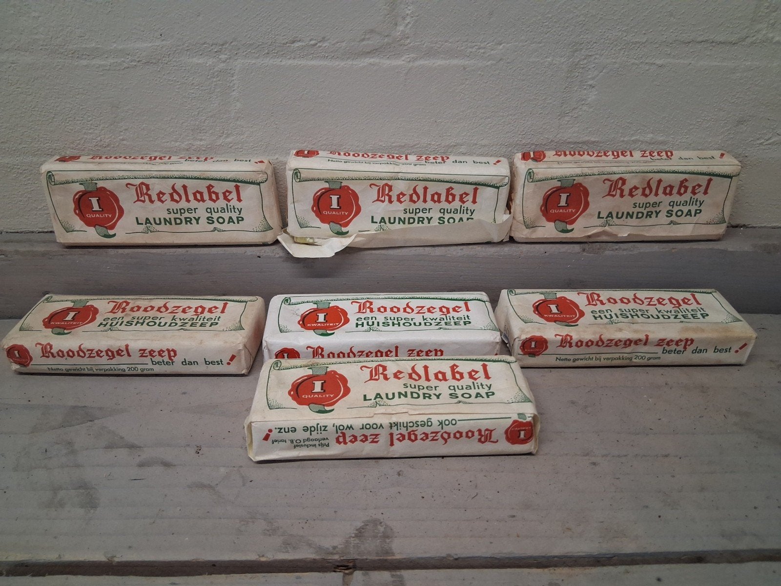 roodzegel huishoudzeep, Antiek en Kunst, Ophalen of Verzenden
