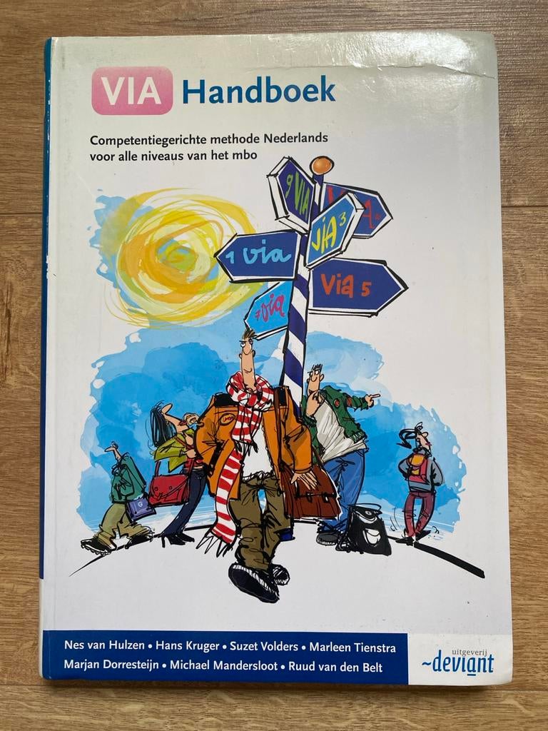 Via Handboek - Competentiegerichte methode Nederlands MBO, Boeken, Ophalen of Verzenden, Alpha, Gelezen, MBO