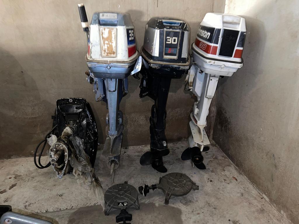 Johnson buitenboordmotoren - 30 en 35 pk, Ophalen of Verzenden, Gebruikt, Motor en Techniek