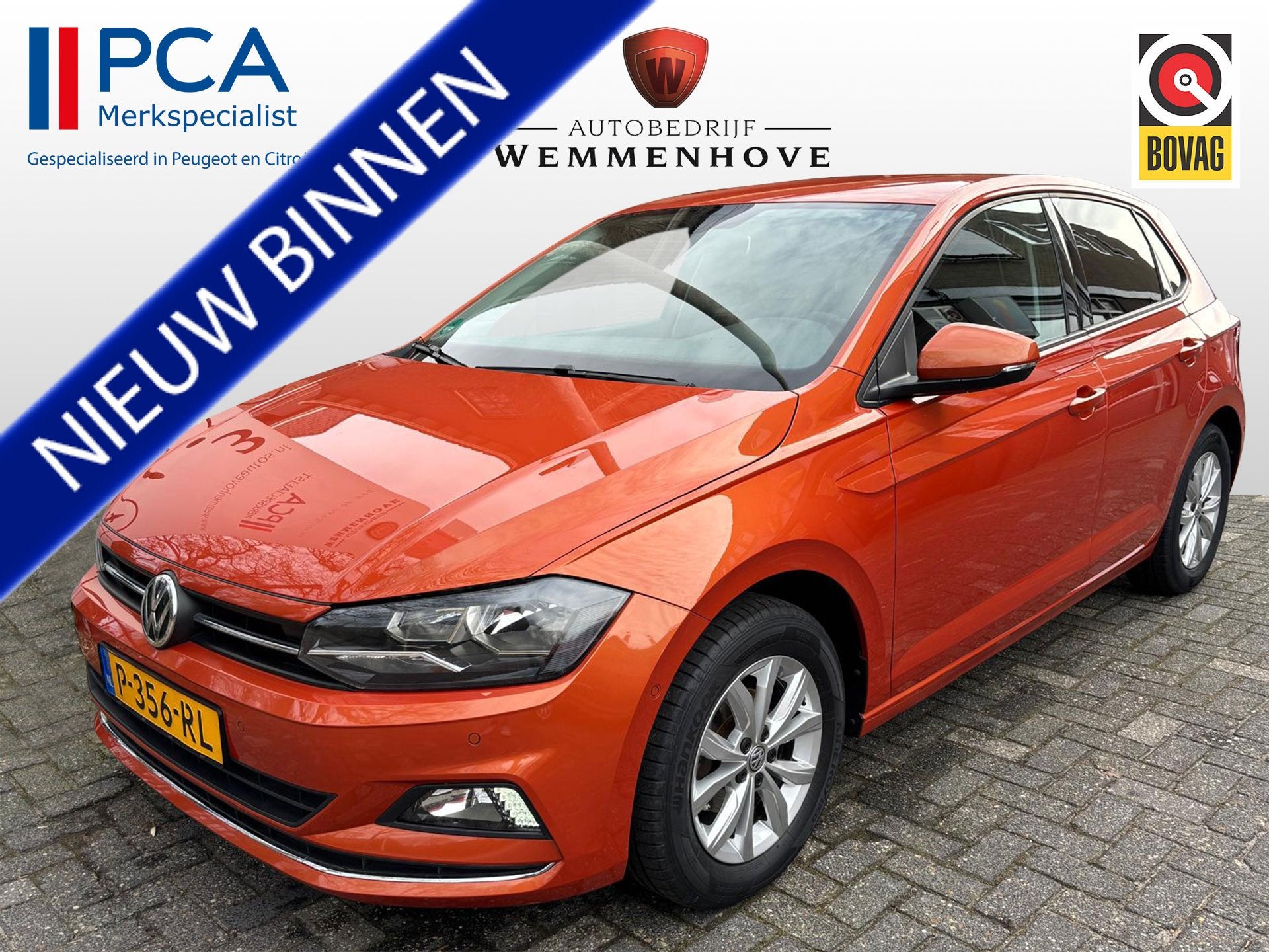 Volkswagen Polo 1.0 TSI Highline Airco-Ecc/Alu wielen/Mistl/, Voorwielaandrijving, Stof, 23 km/l, Bedrijf