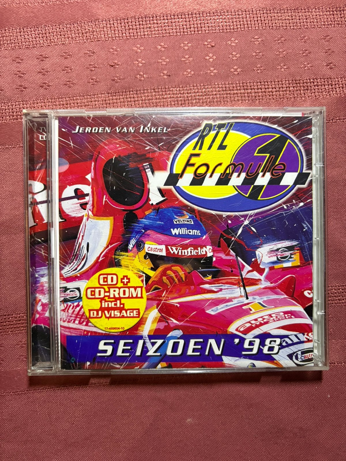 Jeroen van Inkel RTL Formule 1 Seizoen '98  cd+cd-rom, Cd's en Dvd's, Verzenden, Gebruikt, Pop, Verzamelalbum