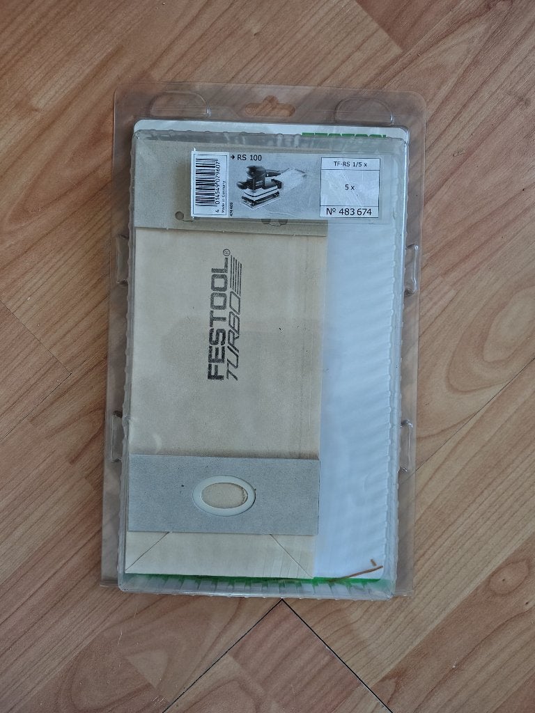 festool RS100 stoffilterzakken, Ophalen of Verzenden, Nieuw