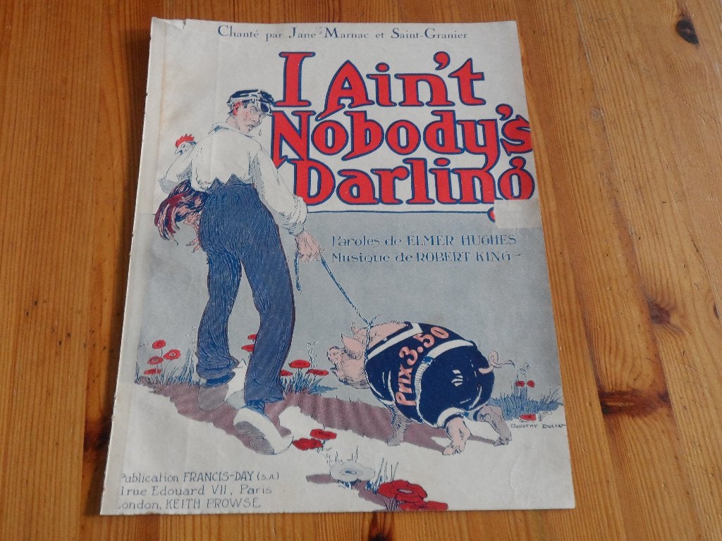 I ain't nobody's darling - robert king, Piano, Gebruikt, Ophalen of Verzenden, Artiest of Componist