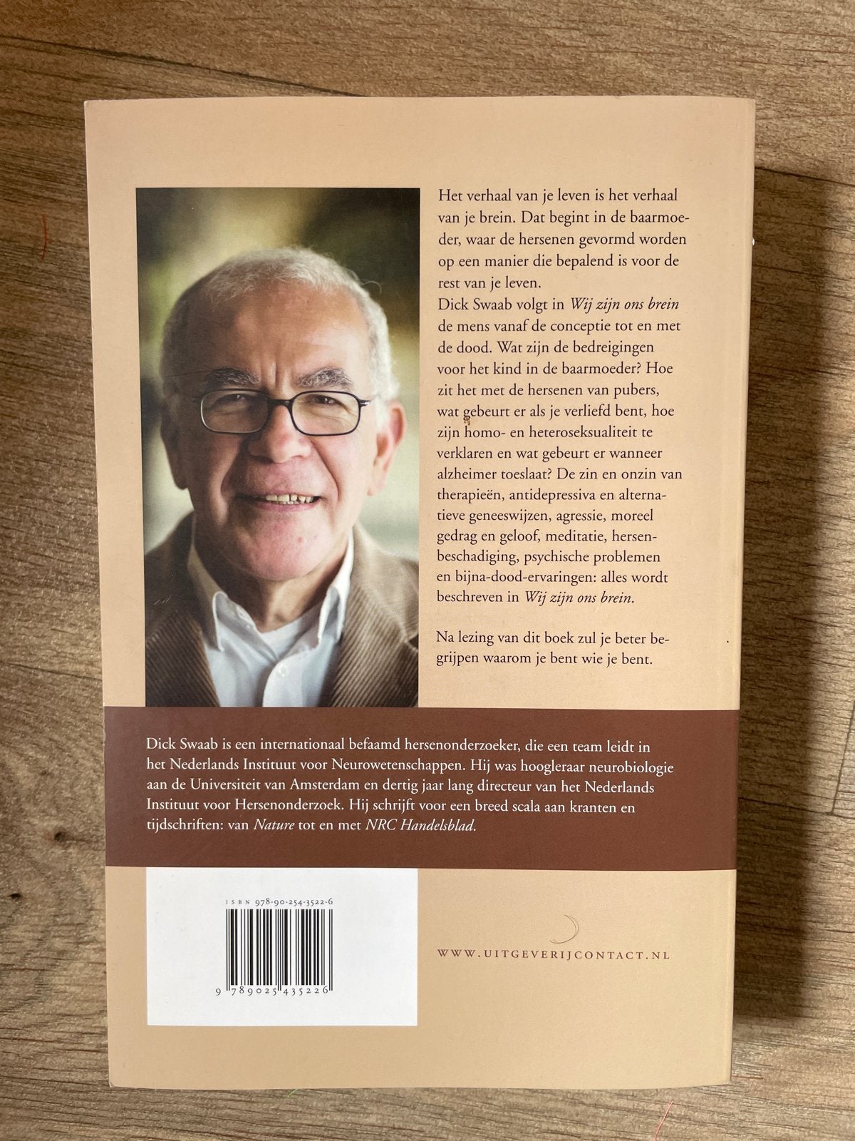 Wij zijn ons brein - Dick Swaab (Paperback), Ophalen of Verzenden, Zo goed als nieuw, Nederland