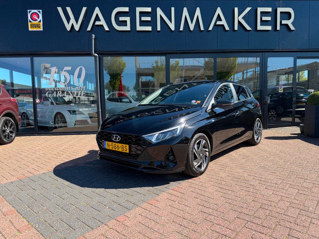 Hyundai I20 1.0 T-GDI Premium Clima|ACC|Navi|CAM|StoelVerwar, Auto's, Hyundai, Voorwielaandrijving, 12 maanden, Gebruikt, Euro 6
