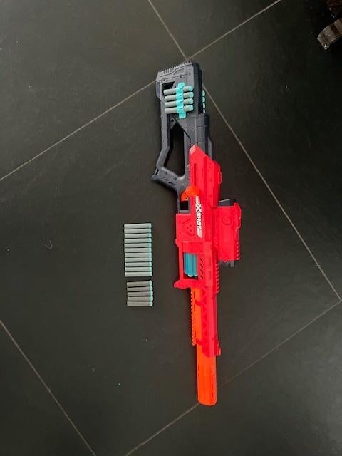 XSHOT Excel Red Range X8 (inclusief 30 darts), Kinderen en Baby's, Speelgoed | Buiten | Actiespeelgoed, Ophalen of Verzenden, Gebruikt